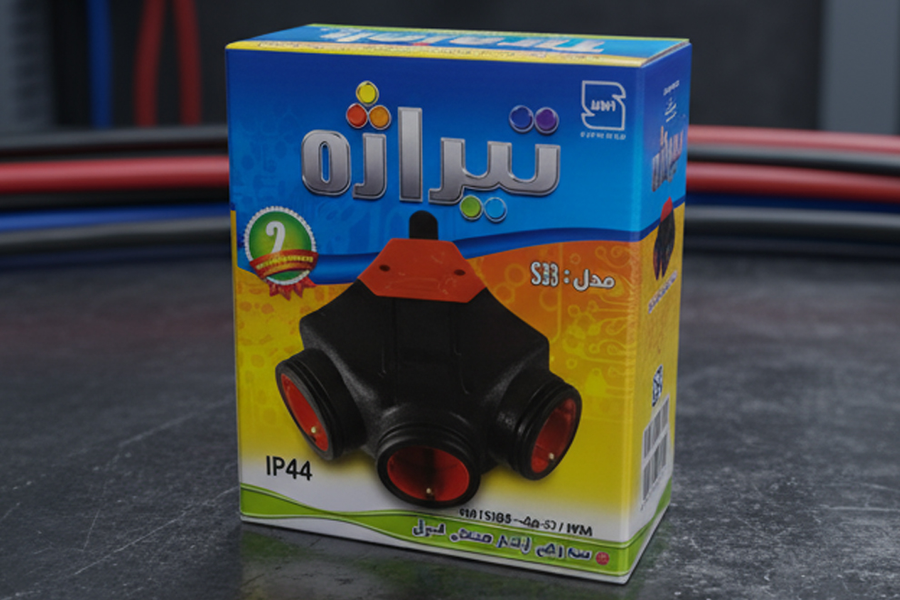 جعبه لمینت براق با انعکاس نور و چاپ رنگی زنده